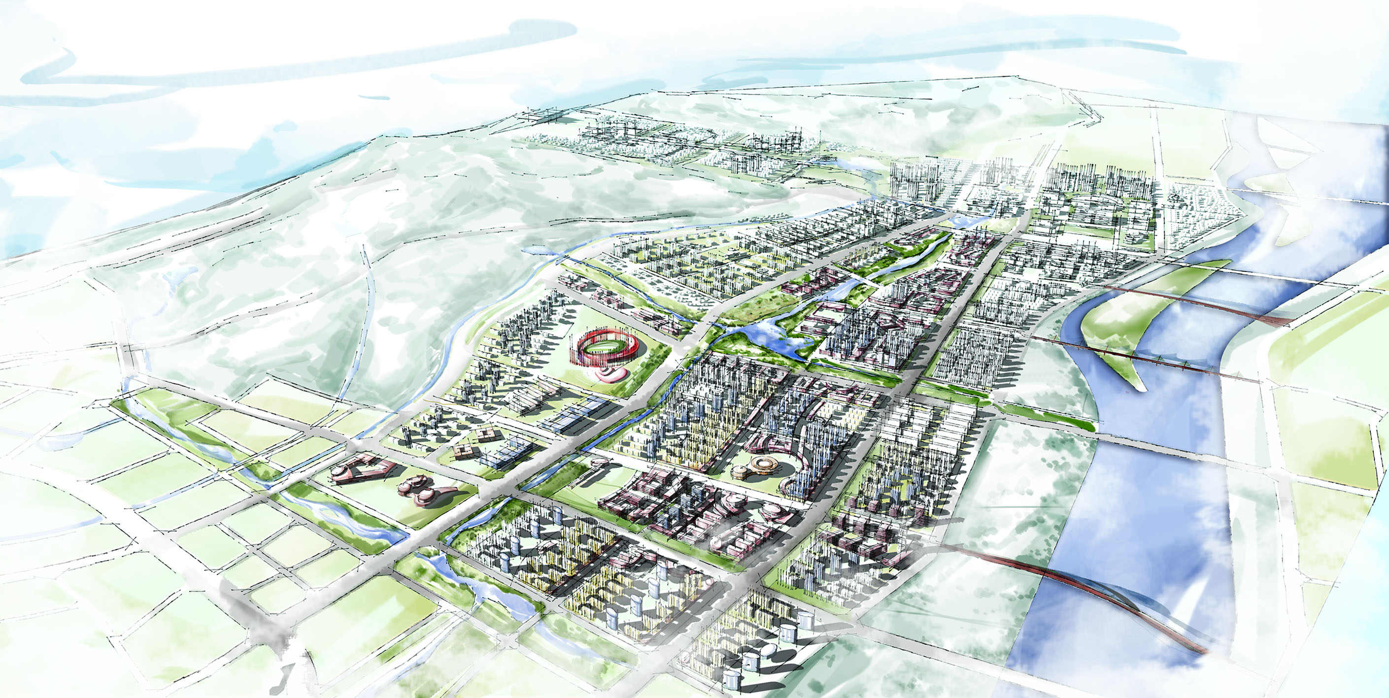 扎兰屯河西新区城市设计2016052